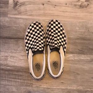 Checkered vans